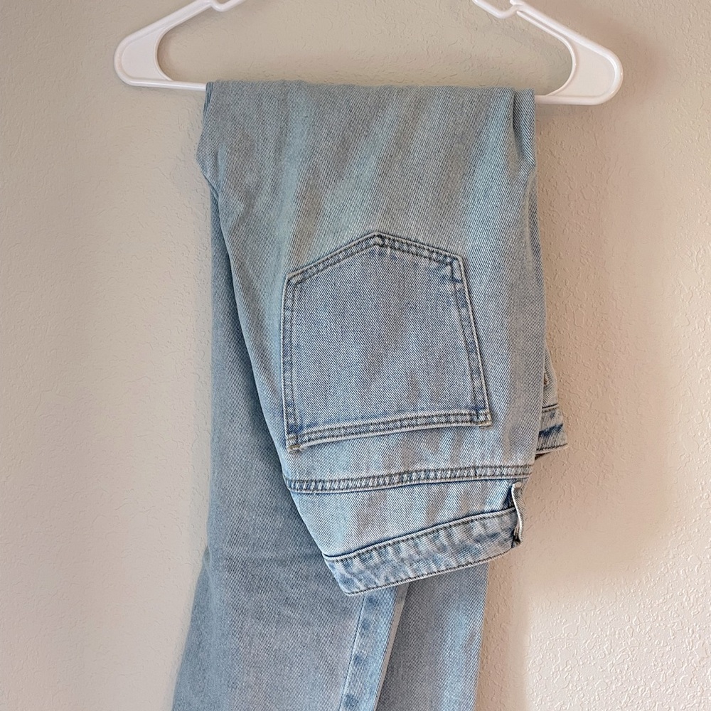 High rise mom jeans